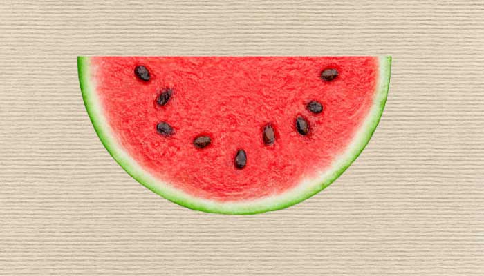 How much fiber in watermelon