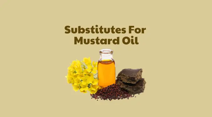 Substitutes for mustard oil