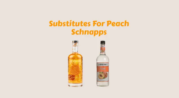 Substitutes For Peach Schnapps